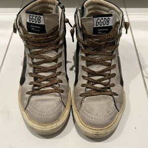 Golden Goose Slide high top sneakers size 36